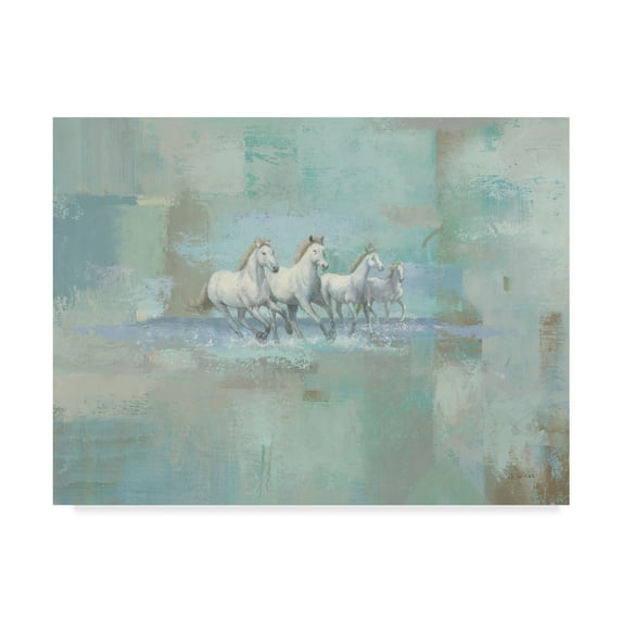 Trademark Fine Art 'Running Wild' Canvas Art by James Wiens