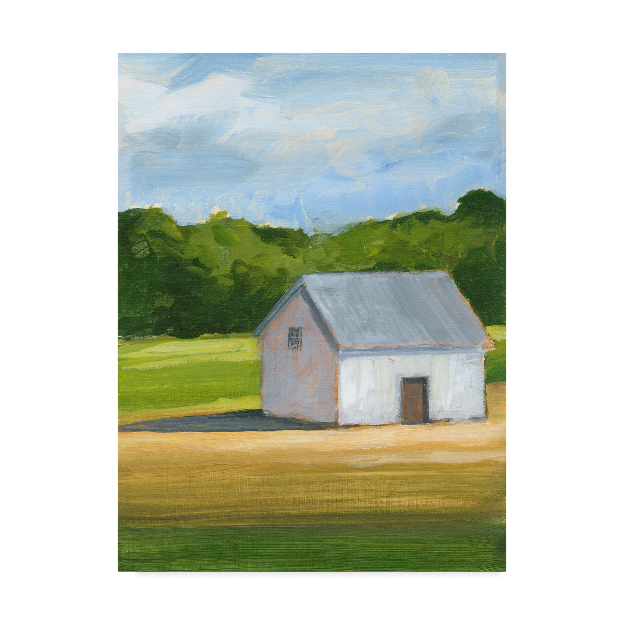 Trademark Fine Art 'Rural Landscape II' Canvas Art by Ethan Harper