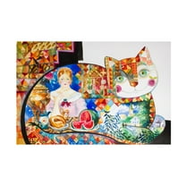 Trademark Fine Art 'Russian' Canvas Art by Oxana Ziaka