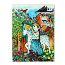 Trademark Fine Art 'Russian Summer' Canvas Art by Oxana Ziaka