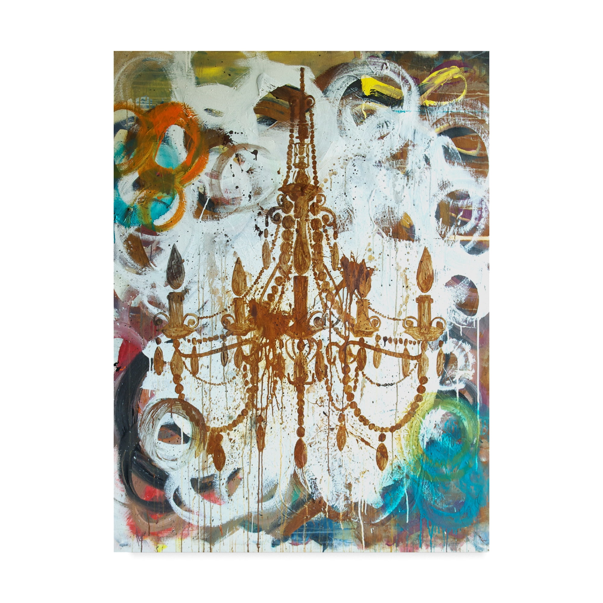 Trademark Fine Art 'Rust Chandelier' Canvas Art by Kent Youngstrom