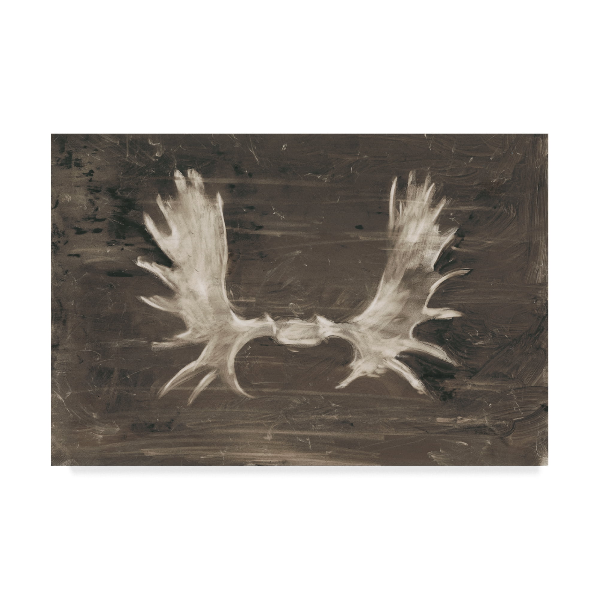 Trademark Fine Art 'Rustic Moose Mount I' Canvas Art by Ethan Harper
