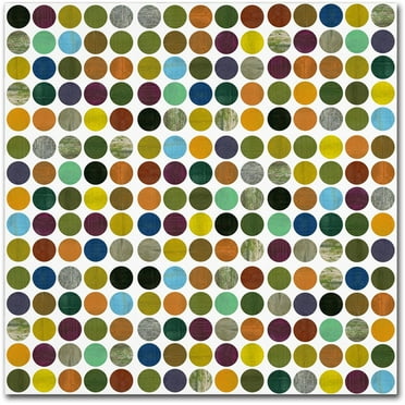 Trademark Fine Art "Rustic Rounds 125" Canvas Art by Michelle Calkins