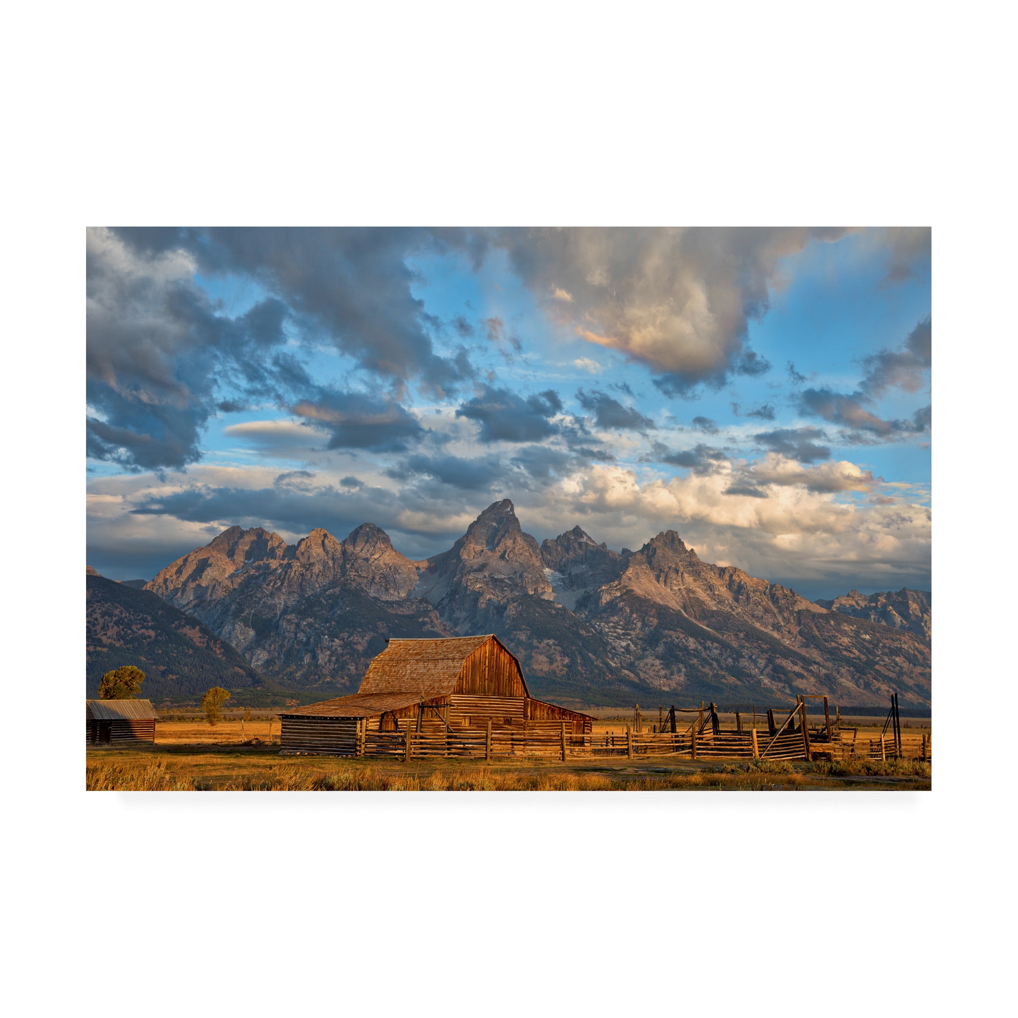 Trademark Fine Art 'Rustic Wyoming' Canvas Art by Darren White Photography