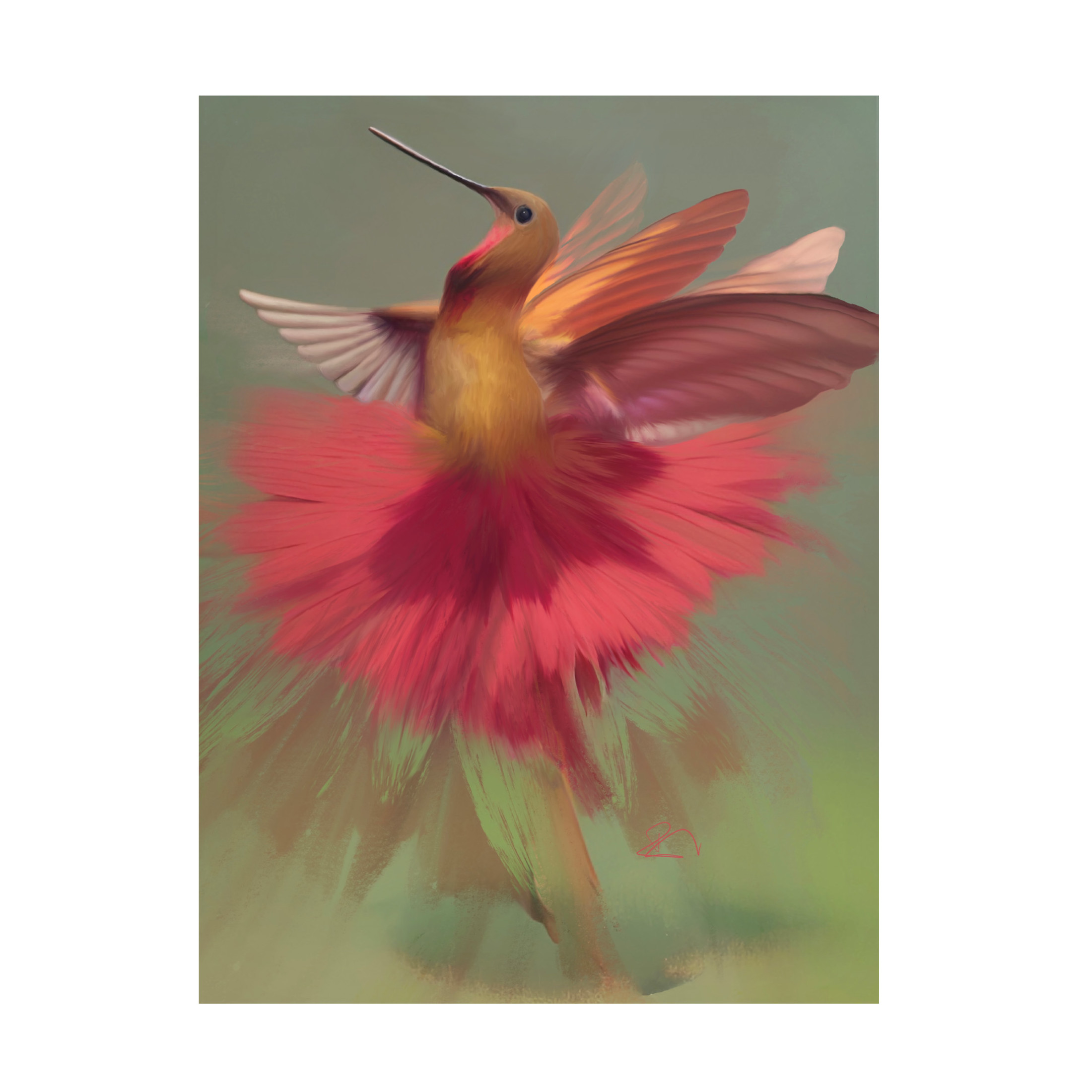 Trademark Fine Art Ruth Day Ecstasy of Flight Canvas Wall Art