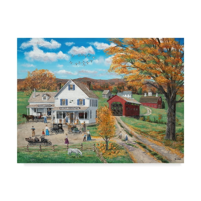 Trademark Fine Art 'Rylies Mercantile' Canvas Art by Bob Fair