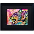 thumbnail image 1 of Trademark Fine Art "Saber Tooth" Canvas Art by Dean Russo, Black Matte, Black Frame, 1 of 1