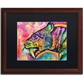 thumbnail image 1 of Trademark Fine Art "Saber Tooth" Canvas Art by Dean Russo, Black Matte, Wood Frame, 1 of 1
