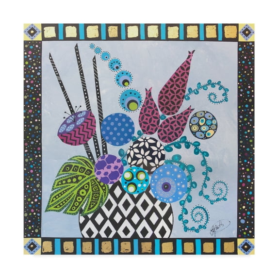 Trademark Fine Art 'Sabrinas Bouquet' Canvas Art by Lynn Hughes