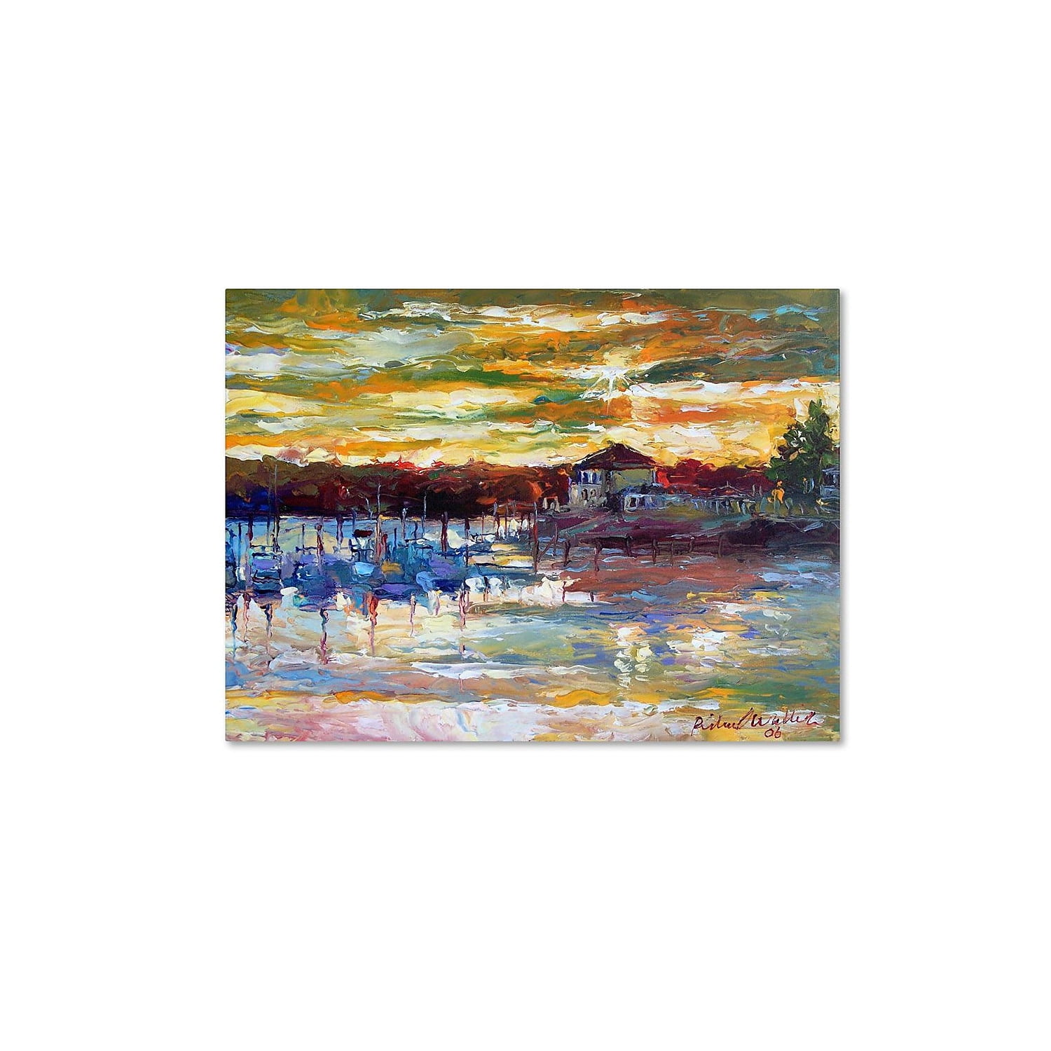 Trademark Fine Art "Saco 10" Canvas Art by Richard Wallich