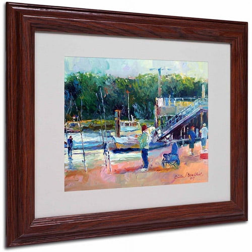 Trademark Fine Art "Saco" by Richard Wallich, Wood Frame