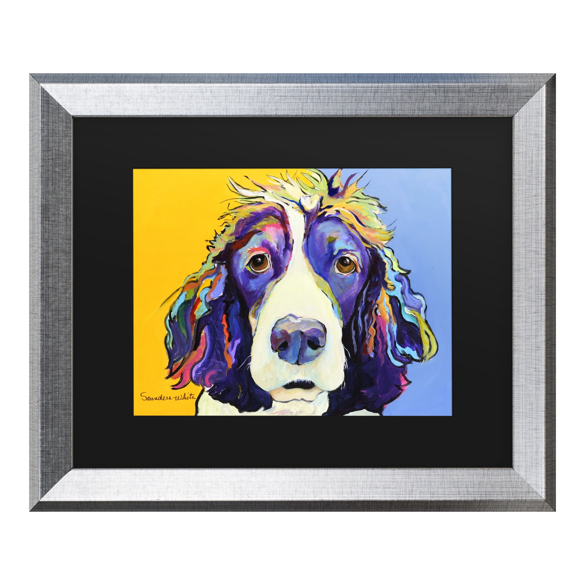 Trademark Fine Art 'Sadie' Canvas Art by Pat Saunders-White