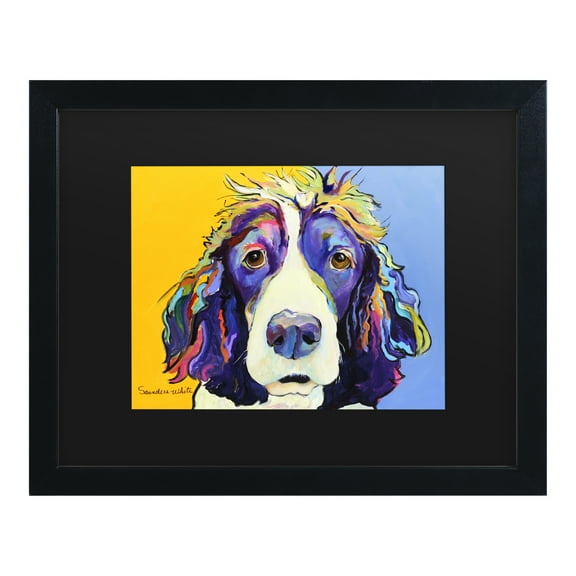 Trademark Fine Art 'Sadie' Canvas Art by Pat Saunders-White