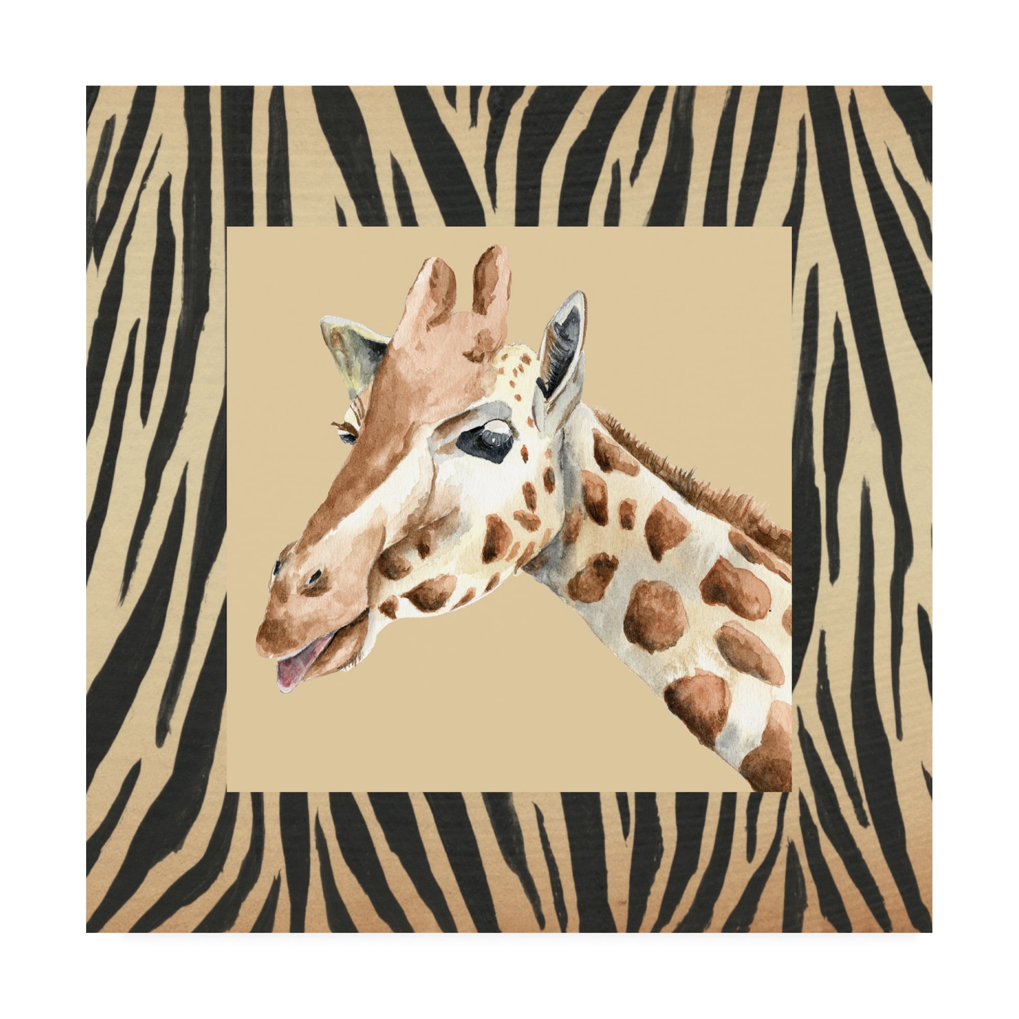 Trademark Fine Art 'Safari II' Canvas Art by Regina Moore