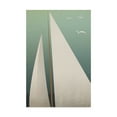 thumbnail image 1 of Trademark Fine Art 'Sails IV' Canvas Art by Ryan Fowler, 1 of 3