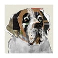 thumbnail image 1 of Trademark Fine Art 'Saint Bernard Abstract' Canvas Art by Michel Keck, 1 of 3