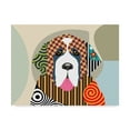 thumbnail image 1 of Trademark Fine Art 'Saint Bernard' Canvas Art by Lanre Adefioye, 1 of 3