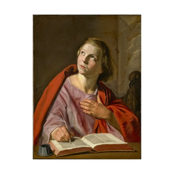 Trademark Fine Art 'Saint John the Evangelist' Canvas Art by Frans Hals