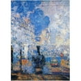 thumbnail image 1 of Trademark Fine Art "Saint Lazare Station" Canvas Art by Claude Monet, 1 of 3