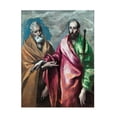 thumbnail image 1 of Trademark Fine Art El Greco Saint Peter And Saint Paul Canvas Wall Art - 18x24, 1 of 5