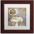 thumbnail image 1 of Trademark Fine Art "Salle de Bain II" Canvas Art by Color Bakery White Matte, Wood Frame, 1 of 1