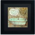 thumbnail image 1 of Trademark Fine Art "Salle de Bain IV" Canvas Art by Color Bakery Black Matte, Black Frame, 1 of 1