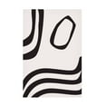thumbnail image 1 of Trademark Fine Art Sally Ann Moss Black Curves Canvas Wall Art, 1 of 4