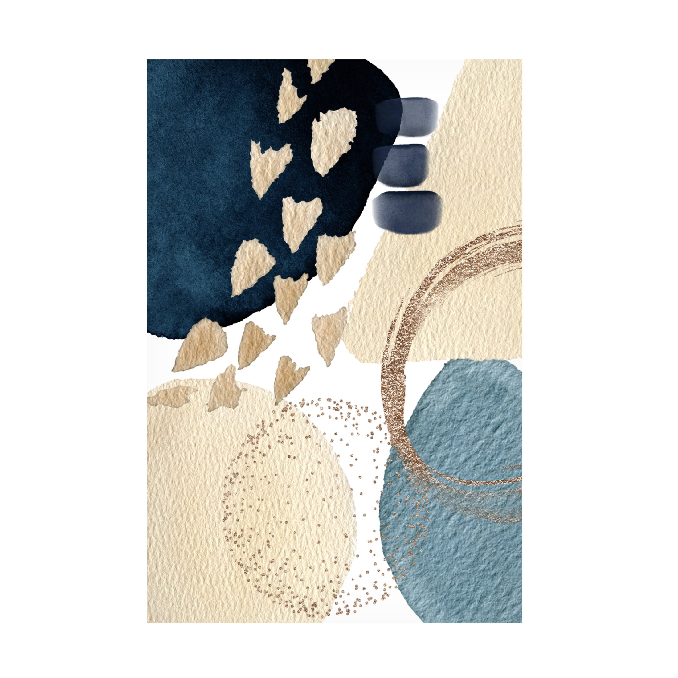 Trademark Fine Art Sally Ann Moss Blue Beauty 2 Canvas Wall Art