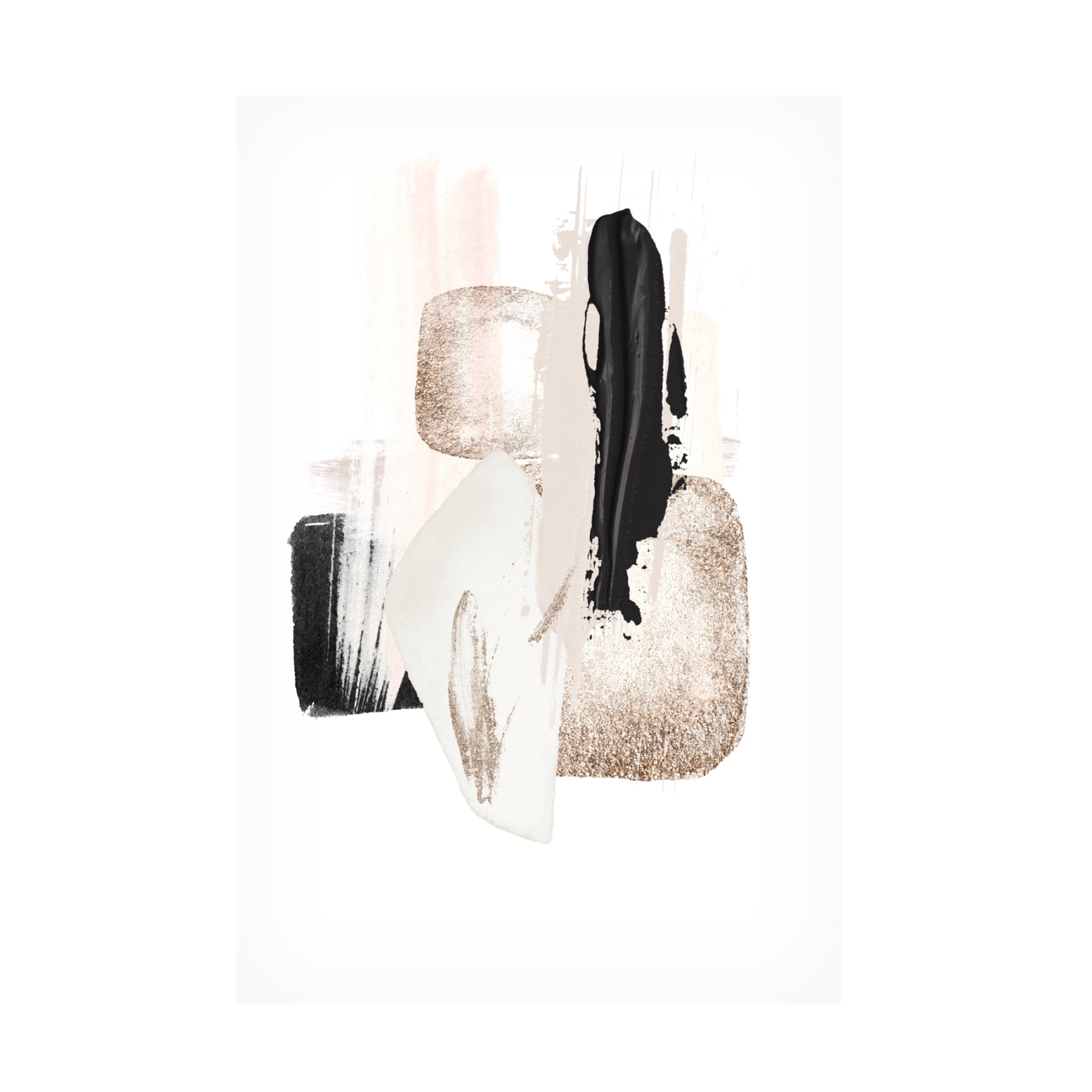 Trademark Fine Art Sally Ann Moss Brush Strokes 1 Canvas Wall Art