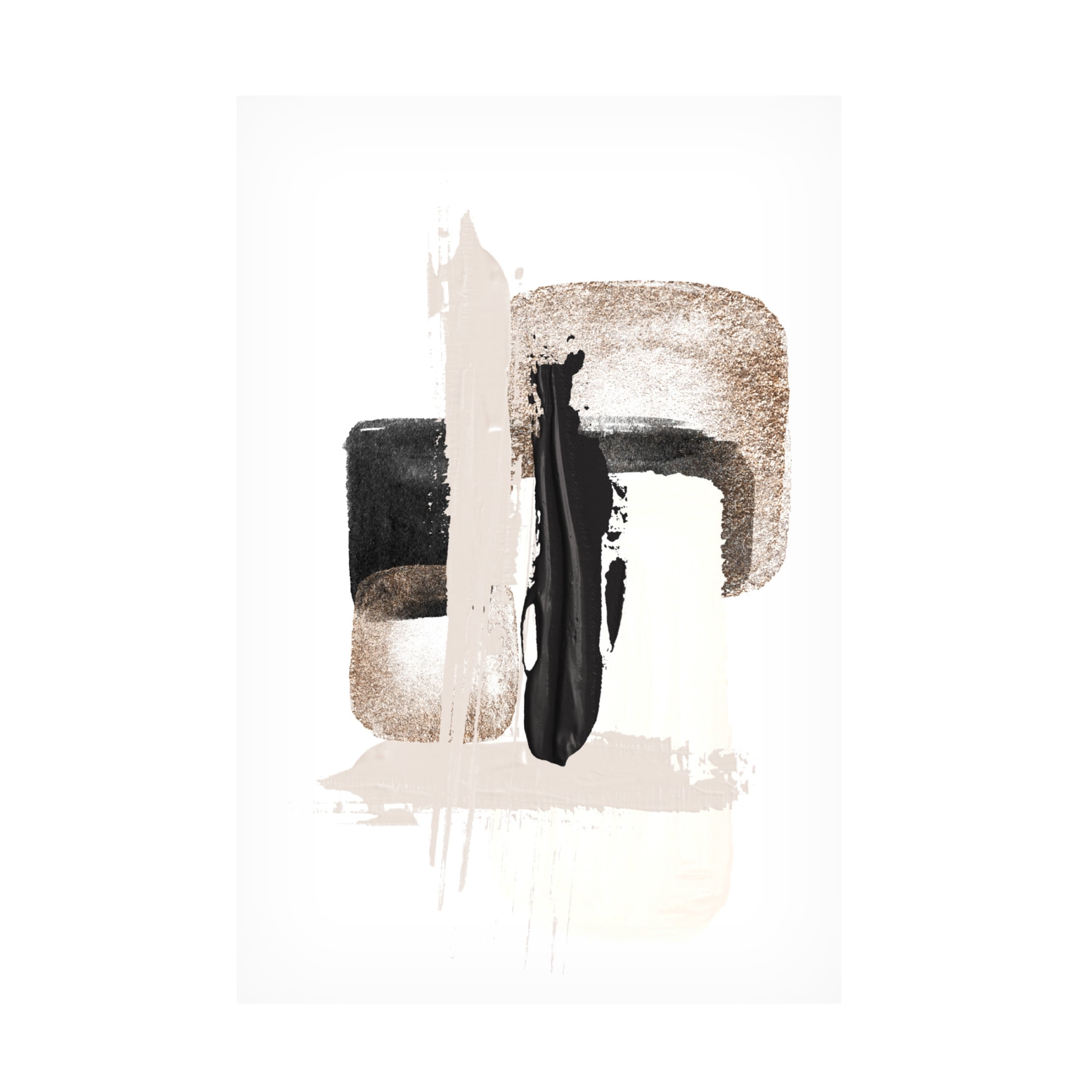 Trademark Fine Art Sally Ann Moss Brush Strokes 2 Canvas Wall Art