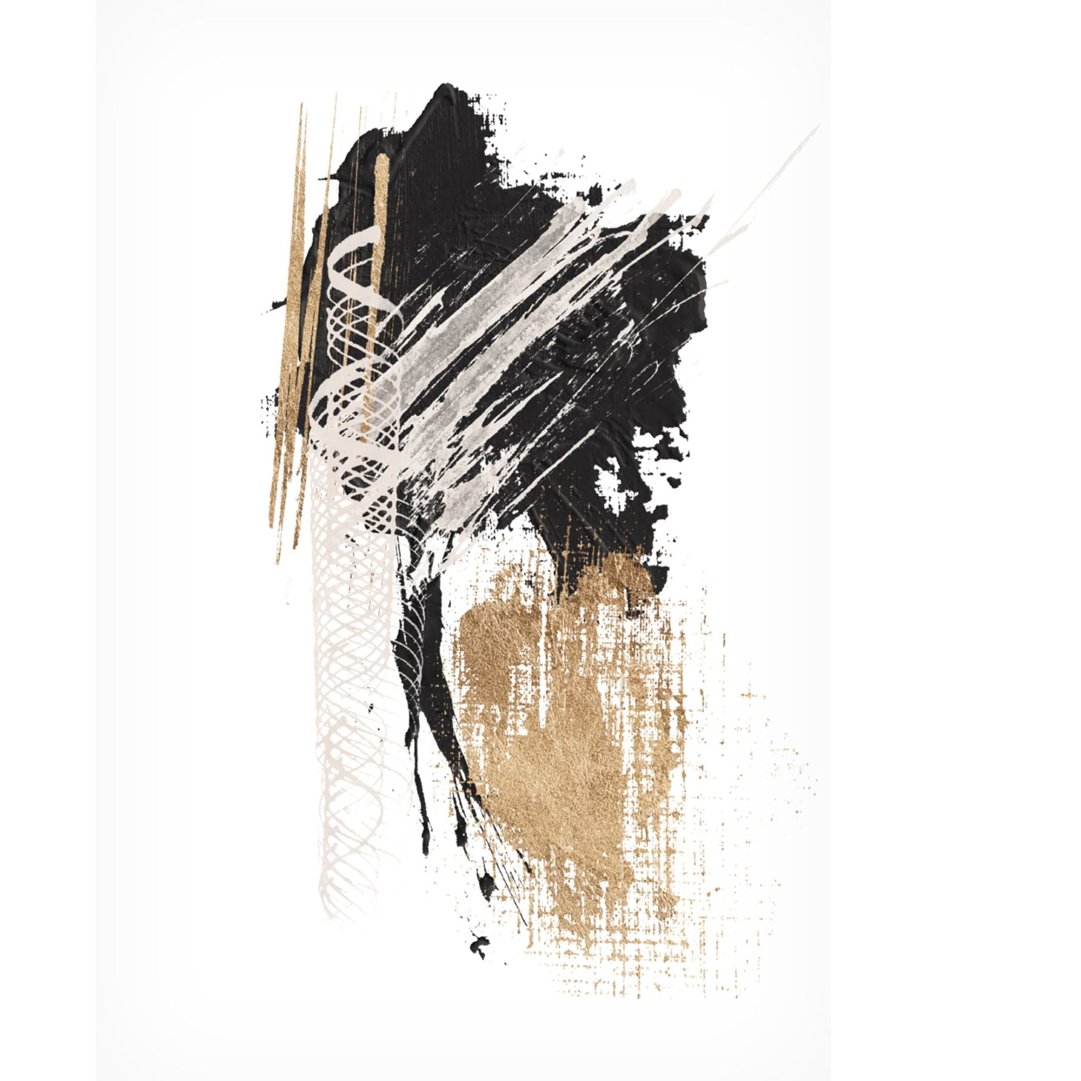 Trademark Fine Art Sally Ann Moss Chaos 1 Canvas Wall Art