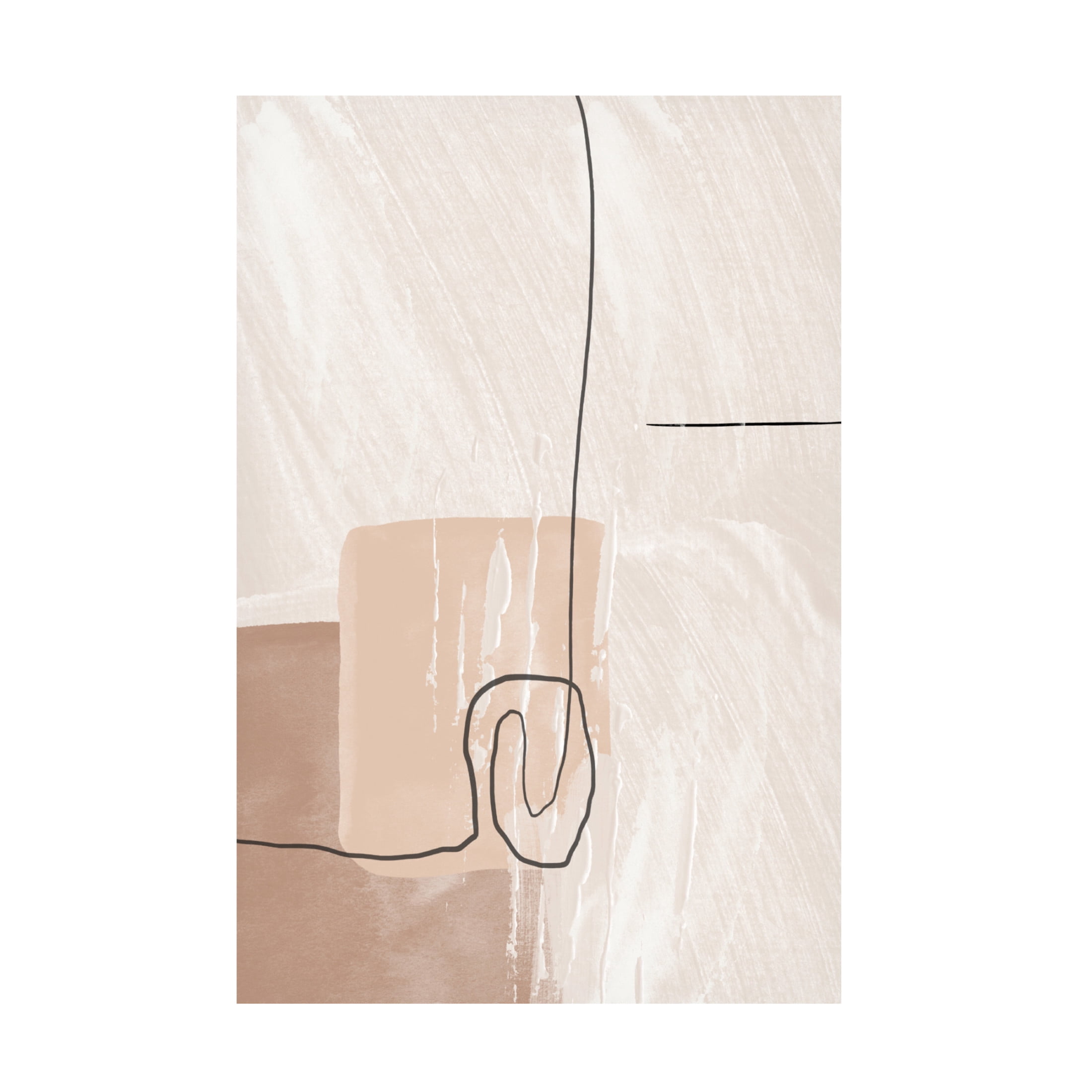 Trademark Fine Art Sally Ann Moss Creamy 1 Canvas Wall Art