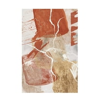 Trademark Fine Art Sally Ann Moss Golden globe 3 Canvas Wall Art