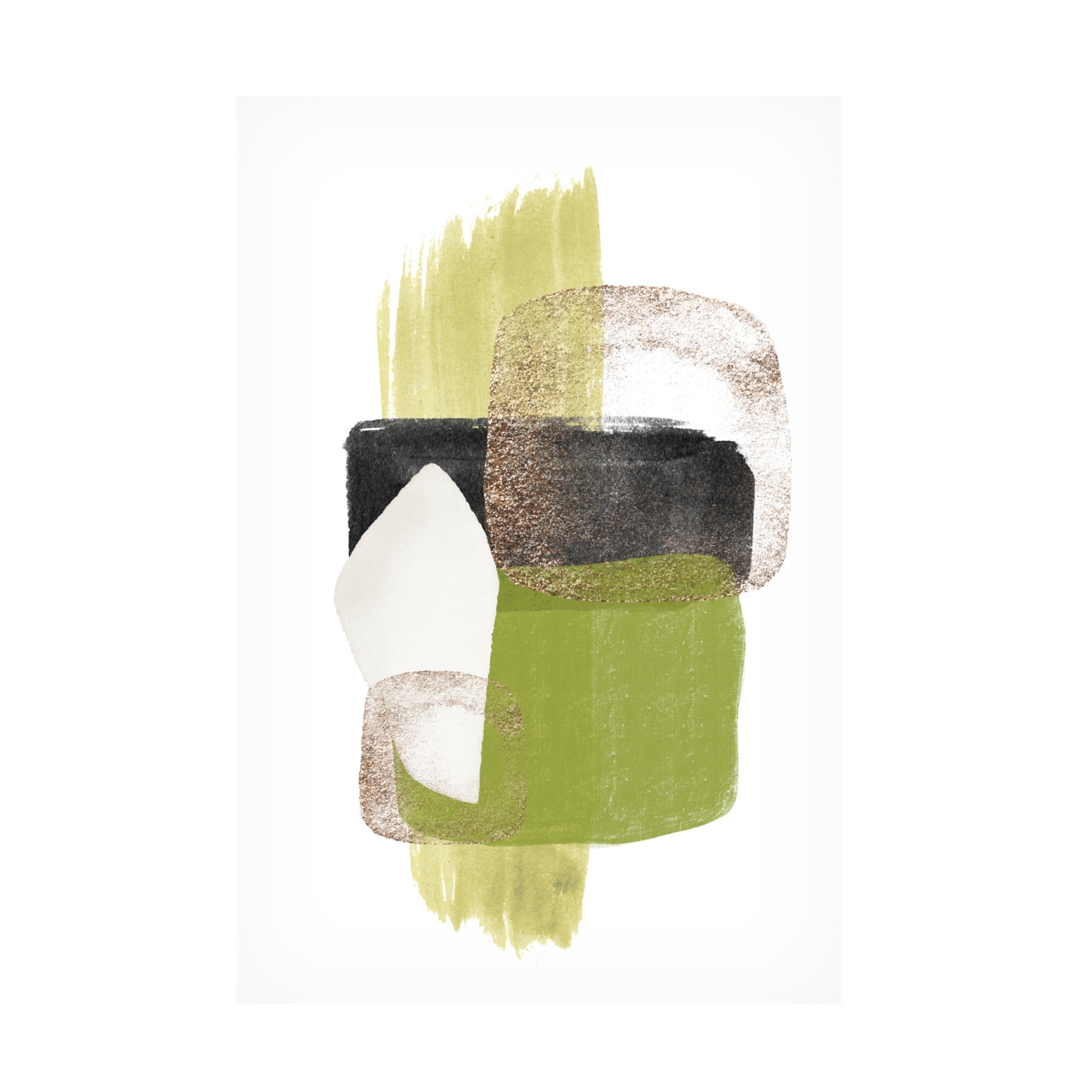 Trademark Fine Art Sally Ann Moss Green Dream 2 Canvas Wall Art