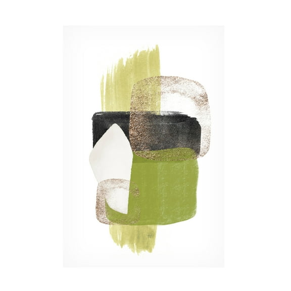 Trademark Fine Art Sally Ann Moss Green Dream 2 Canvas Wall Art