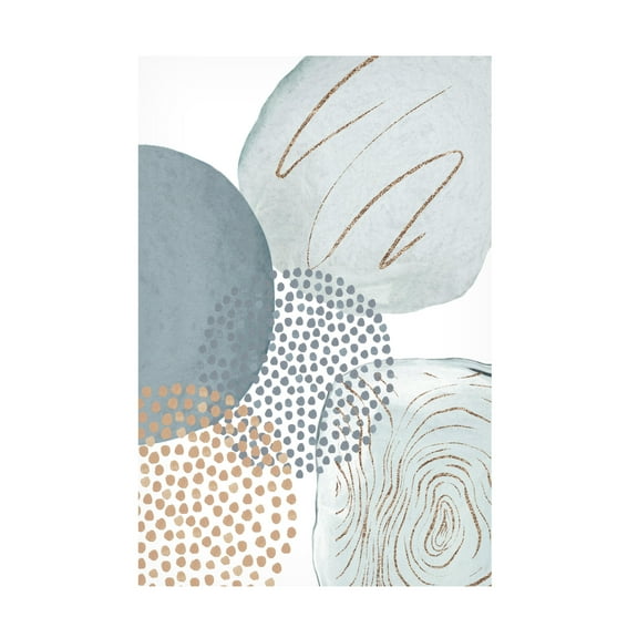 Trademark Fine Art Sally Ann Moss Grey Cloud 1 Canvas Wall Art