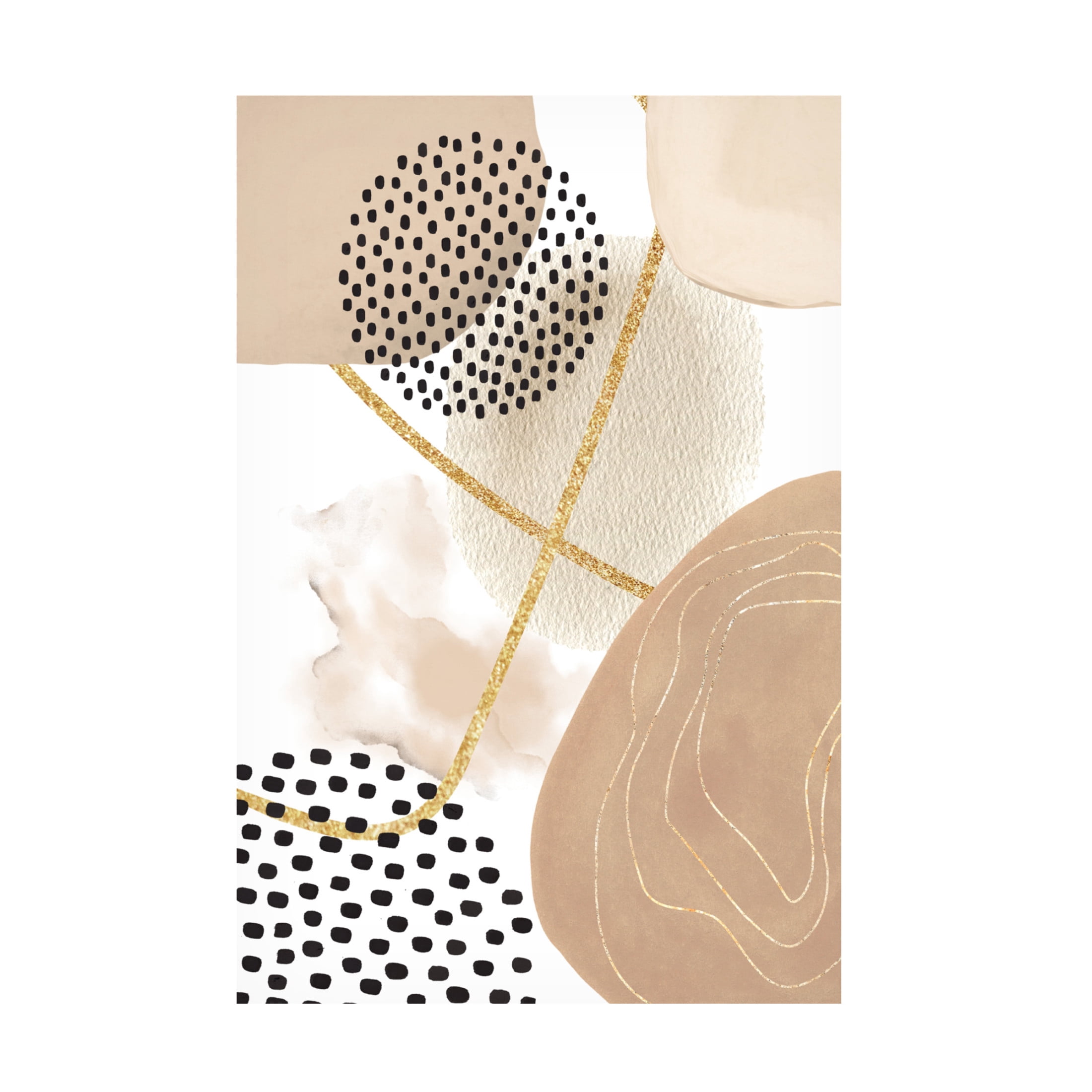 Trademark Fine Art Sally Ann Moss Jealous Beige 1 Canvas Wall Art