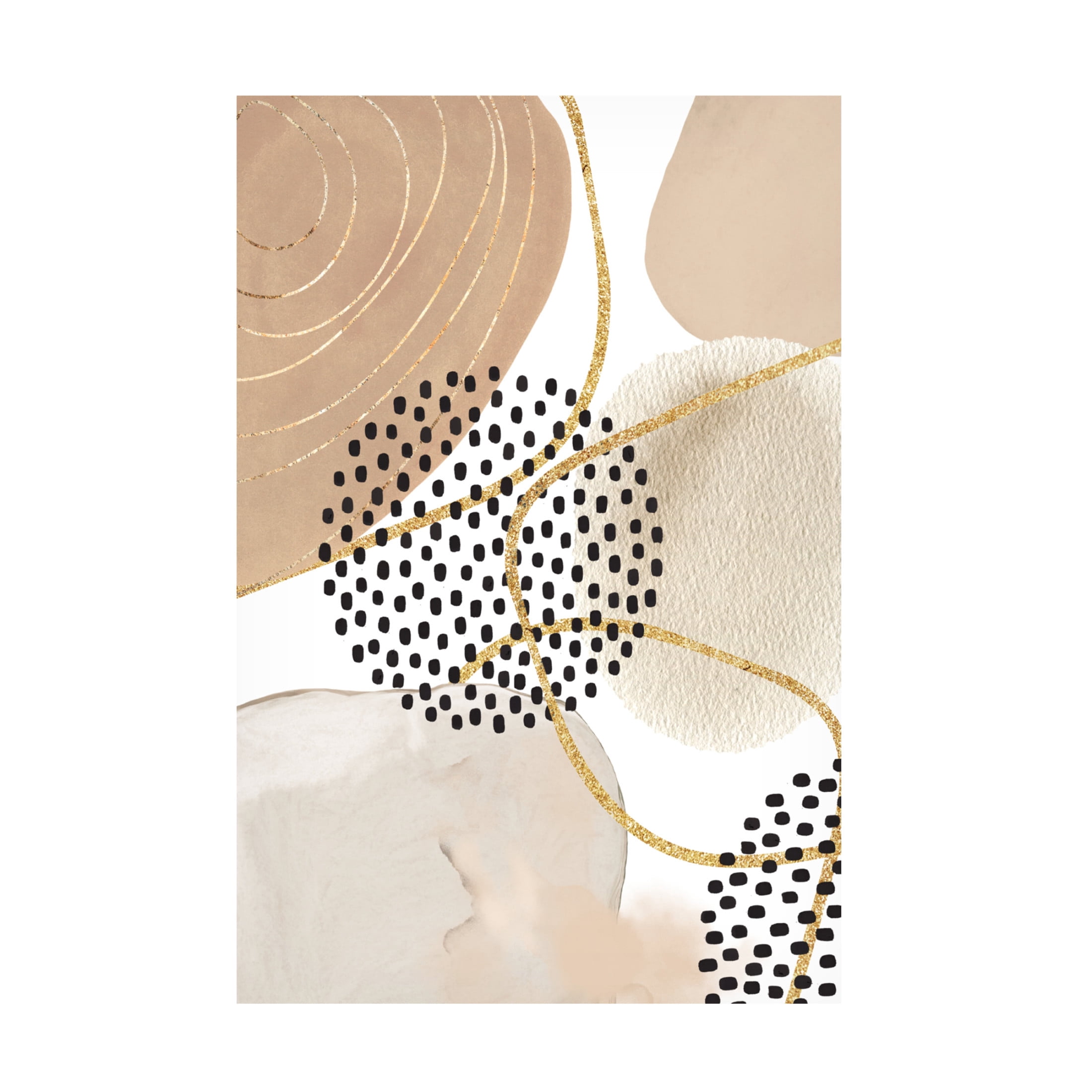 Trademark Fine Art Sally Ann Moss Jealous Beige 3 Canvas Wall Art