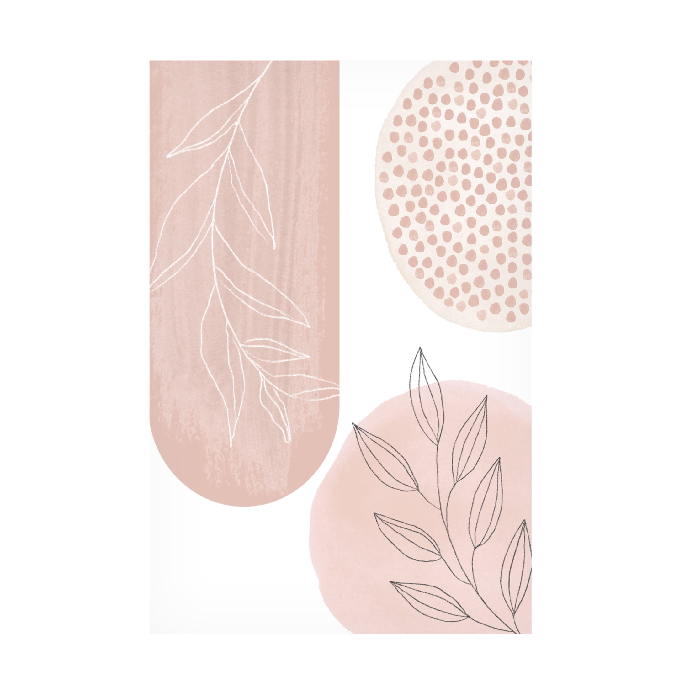 Trademark Fine Art Sally Ann Moss Love Pink 2 Canvas Wall Art