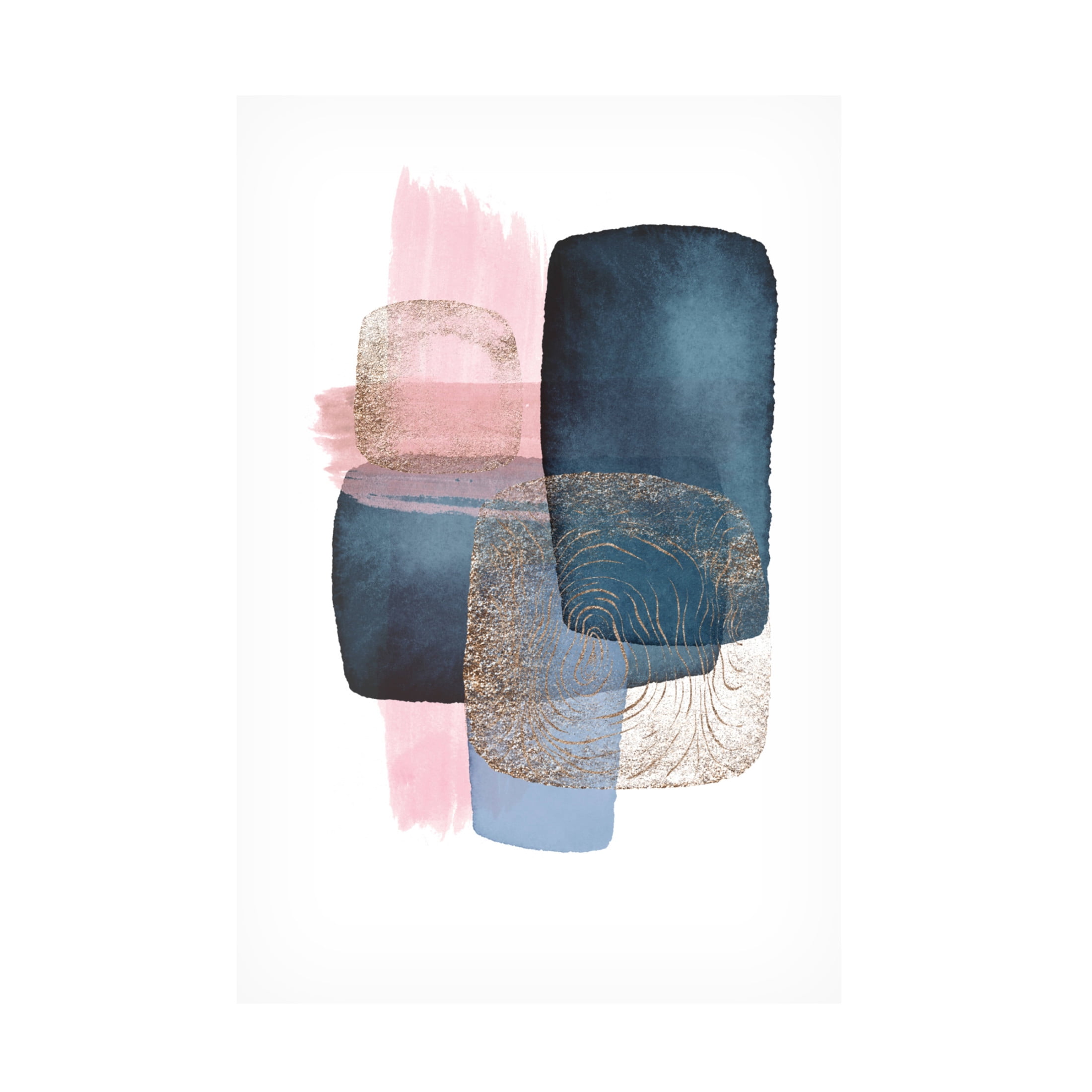 Trademark Fine Art Sally Ann Moss Monday blues 1 Canvas Wall Art