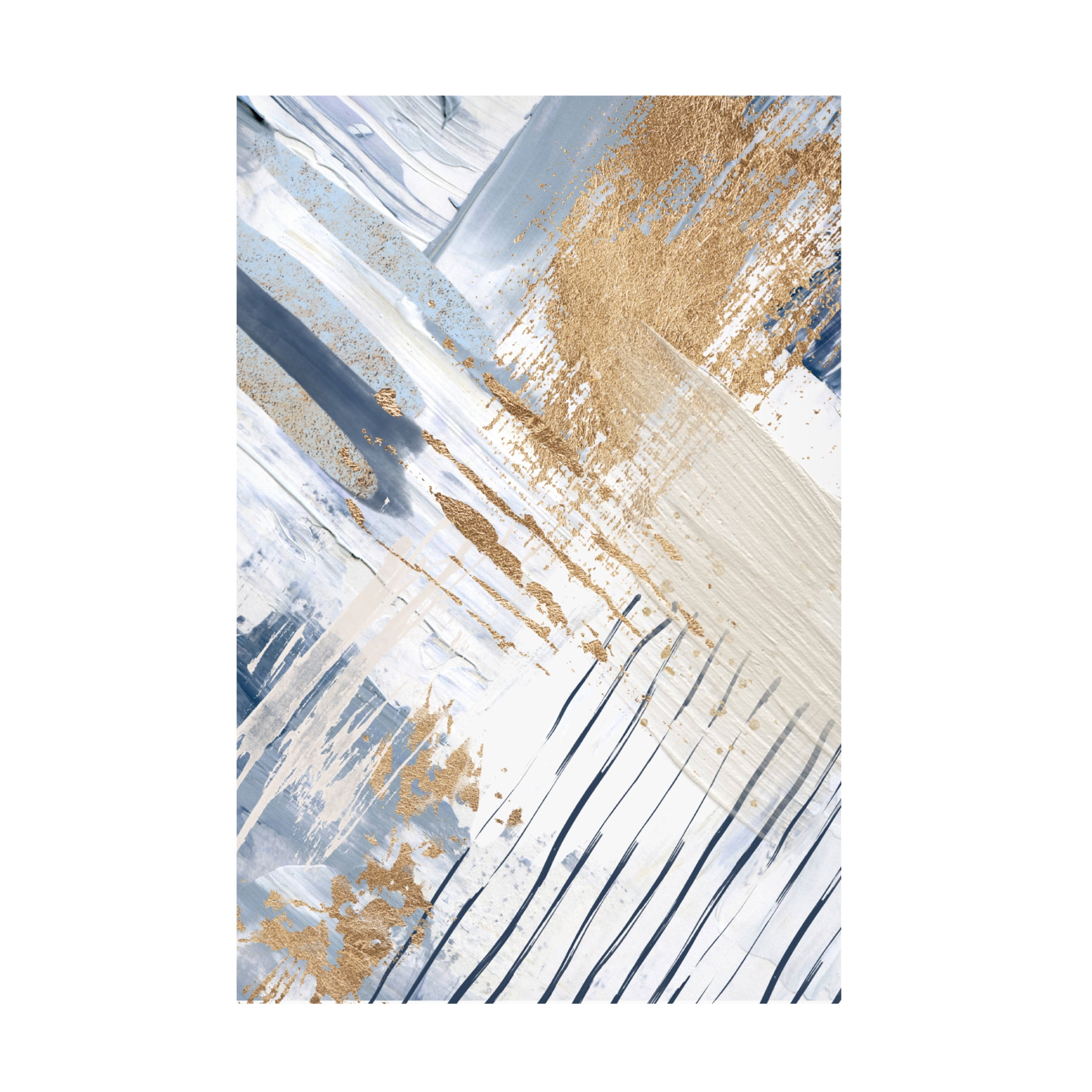 Trademark Fine Art Sally Ann Moss Serenity in Blue 2 Canvas Wall Art