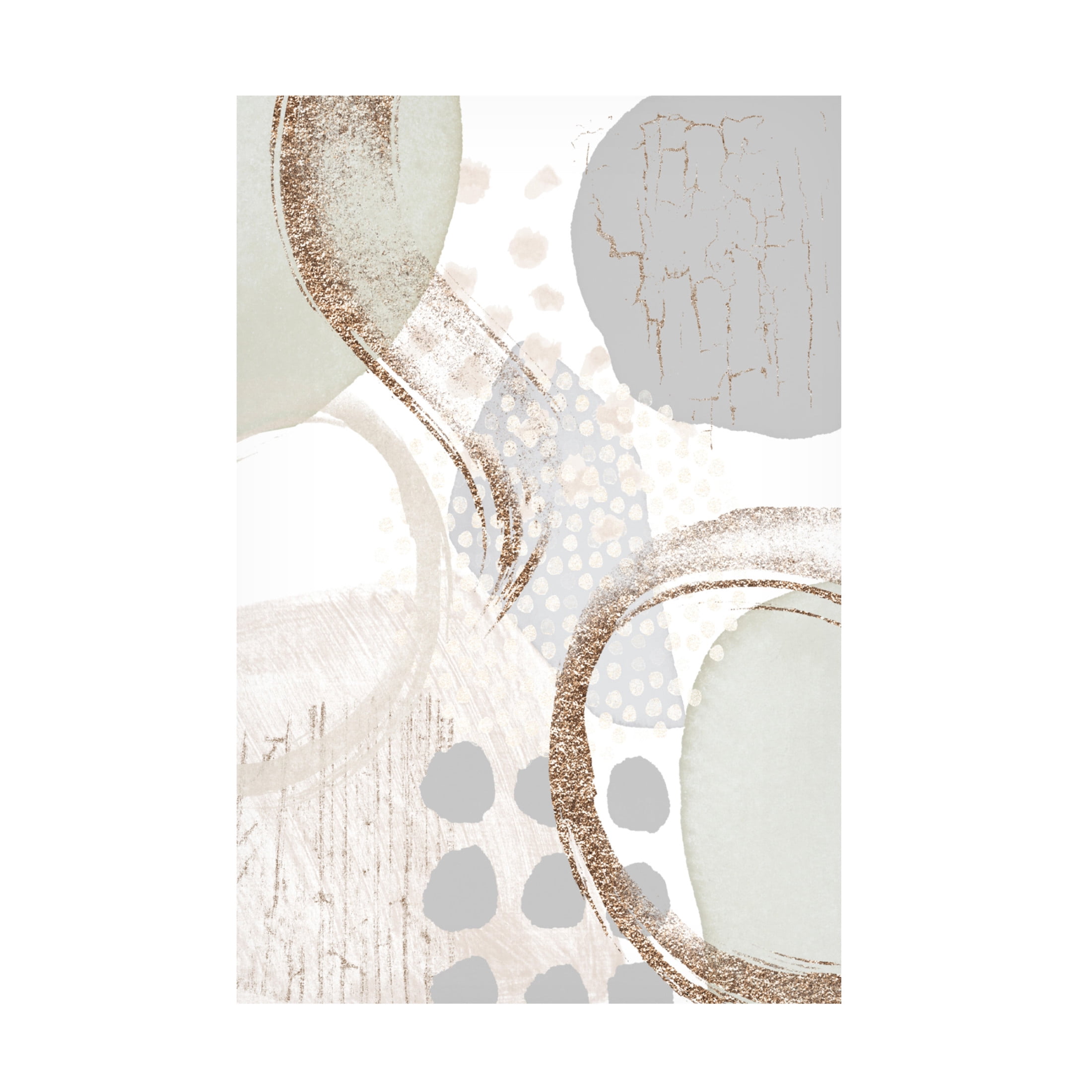 Trademark Fine Art Sally Ann Moss Smooth Neutral 2 Canvas Wall Art