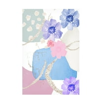 Trademark Fine Art Sally Ann Moss pretty pastels2 Canvas Wall Art
