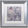 thumbnail image 1 of Trademark Fine Art "Salon I" Canvas Art by Color Bakery White Matte, Silver Frame, 1 of 1