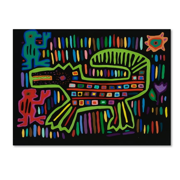 Trademark Fine Art 'San Blas III' Canvas Art by Pat Saunders-White