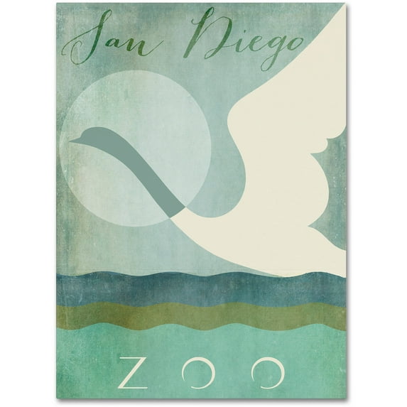 Trademark Fine Art "San Diego Zoo" Canvas Art by Color Bakery