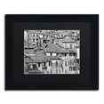 thumbnail image 1 of Trademark Fine Art "San Gimignano Texture" Canvas Art by Moises Levy Black Matte, Black Frame, 1 of 4