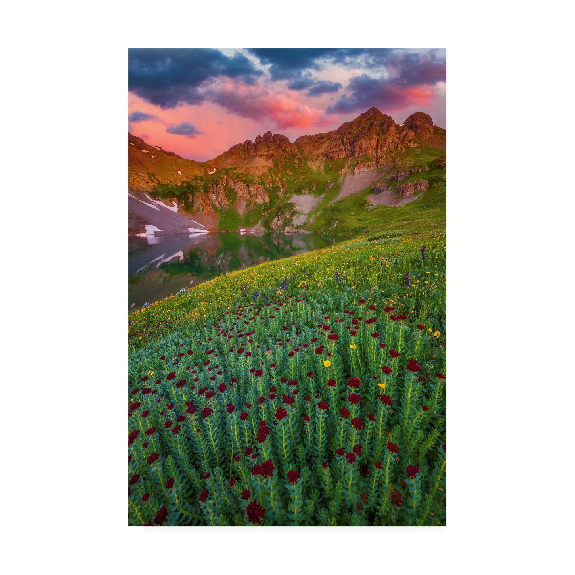 Trademark Fine Art 'San Juan Sunrise copy' Canvas Art by Darren White Photography