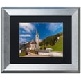 thumbnail image 1 of Trademark Fine Art "San Vito Di Braies" Canvas Art by Michael Blanchette Photography Black Matte, Silver Frame, 1 of 3