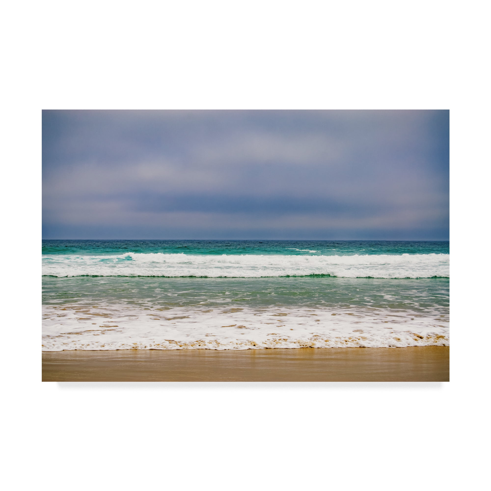 Trademark Fine Art 'Sand Under Clouds IV' Canvas Art by Pixie Pics